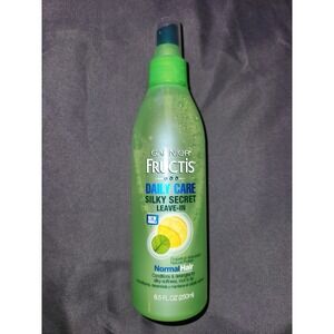 Garnier Fructis Daily Care Silky Secret Leave-In Normal Hair 8.5 Fl. oz~NEW~RARE